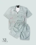 Classic Printed Cord Set 2 for Men Modern Matching