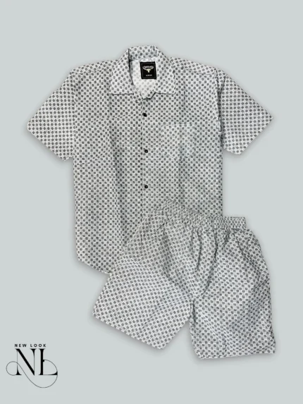 Stylish Printed Cord Set 3 for Men Modern Matching