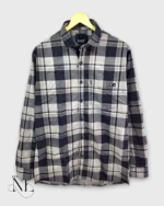 Trendy Dark Grey Checks Shirt for Men Premium