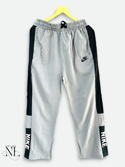 Premium Parachute Lite Grey Trackpant for Men Luxury Joggers