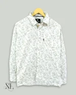 Stylish Green Printed Shirt for Men Premium