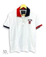 Plain White Polo Half T-Shirt for Men Classic