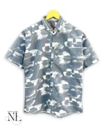 Best Trendy Half-Printed Shirt For Men Premium