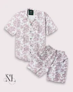 Stylish Pink Printed Cord Set for Men Bold Statement