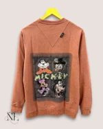 Trendy Brown Back Print Full T-Shirt for Men