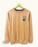 Trendy Orange Back Print Full T-Shirt for Men