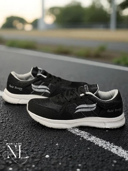 Casual Black Shoes for Men Premium