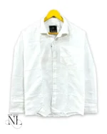 The Ultimate Classic Plain White Formal Shirt for Men