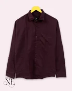 Classic Purple Formal Shirt for Men Stand Out Style