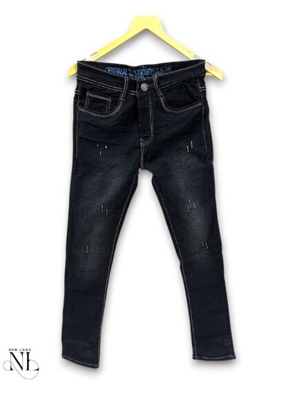 Trendy Stylish Dark Grey Jeans for Men - Slim Fit