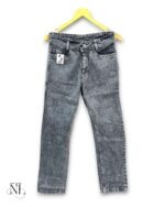 Lite Grey Denim Baggy Jeans Streetwear Essential