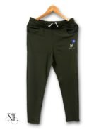 Classic Dark Green Lycra Lover for Men Stretchable