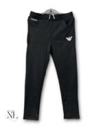 Classic Black Lycra Track Pant for Men Stretchable