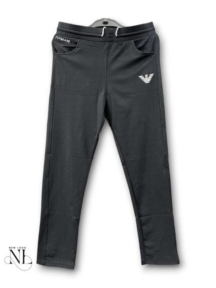 Trendy Dark Grey Lycra Track Pant Lover for Men