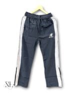 Classic Dark Grey Parachute Baggy Trackpant for Men Urban