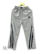 Street Style Lite Grey Parachute Stripe Trackpant for Men