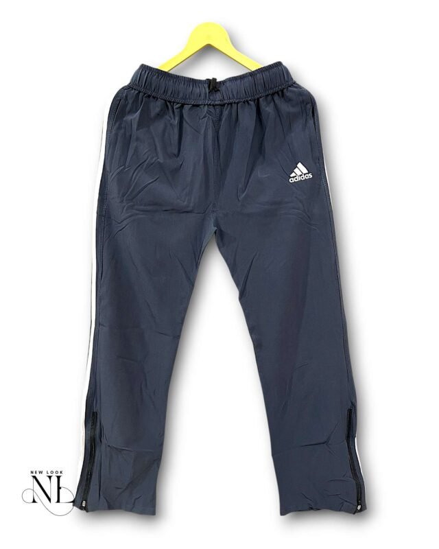 Adidas Navy Blue Parachute Trackpant for Men Street Style