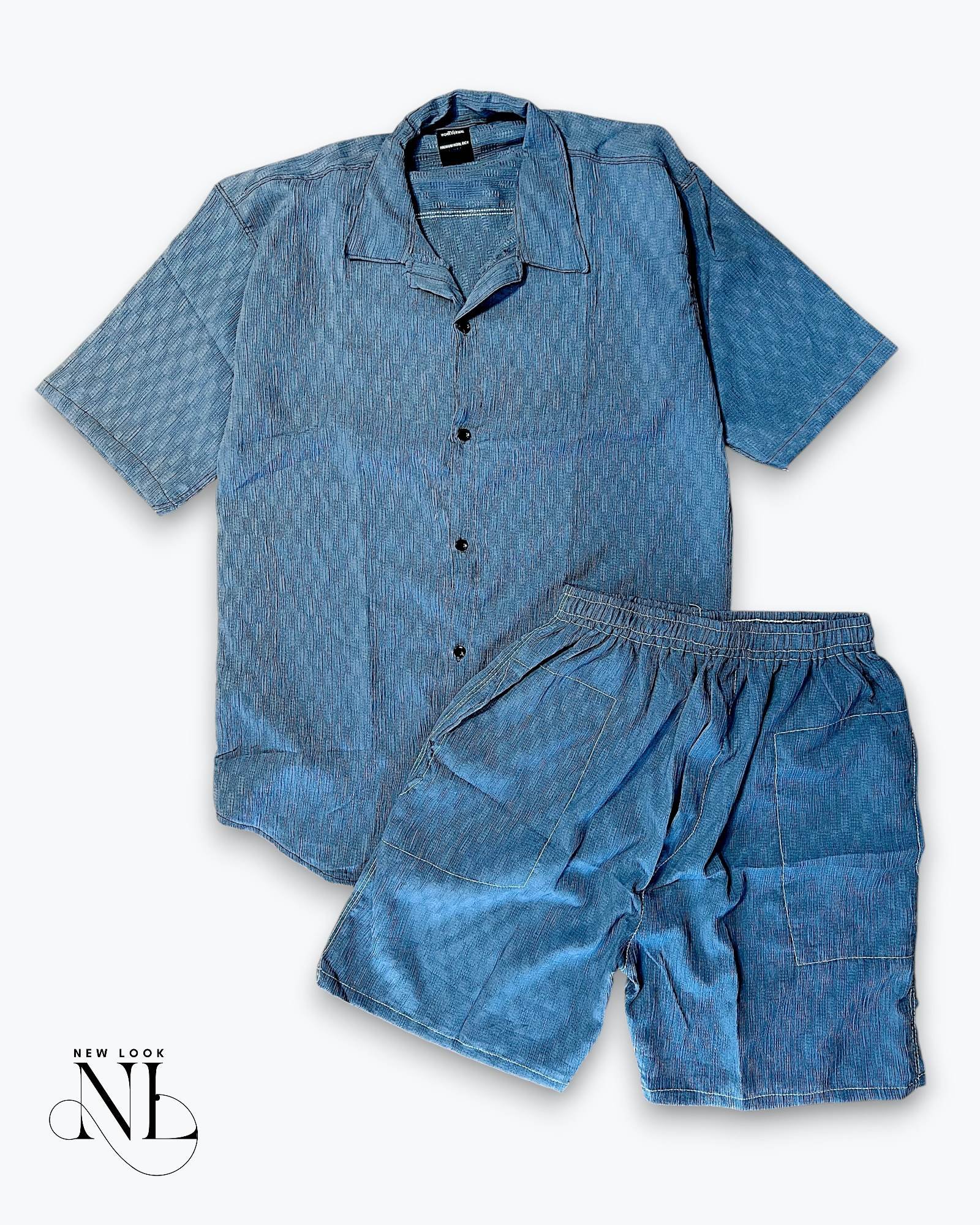 Stylish Dark Grey Plain Cord Set for Men Stylish Dark Grey Plain Cord Set for Men