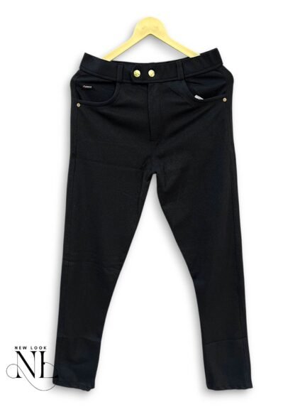 Classic Black Track Pants for Men & Trendy