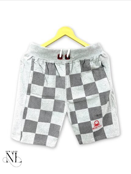 Lite Grey Printed Shorts for Men & Modern Summer
