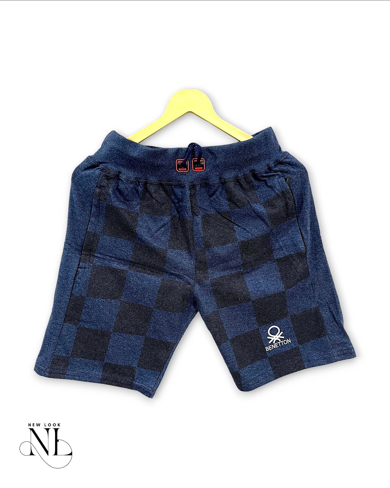 Trendy Blue Printed Shorts for Men Summer Trendy Blue Printed Shorts for Men Summer