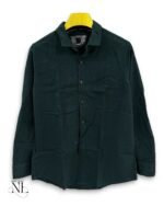 Plain Dark Green Full Shirt for Men Premium