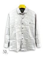 Best Classic Lite Grey Plain Full Shirt for Men Premium