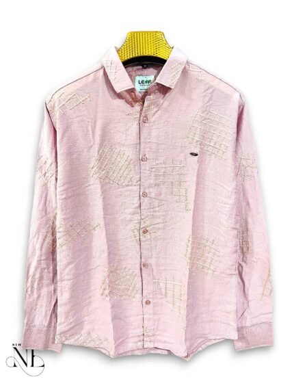 Ultimate Pink Plain Shirt for Men Premium