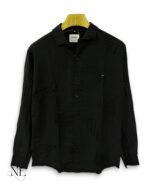 Ultimate Black Plain Shirt for Men Premium