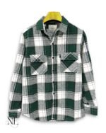 Stylish Dark Green Checks Full Shirt for Men Premium