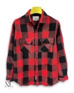 Stylish Red Checks Full Shirt for Men