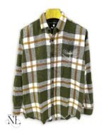 Stylish Green Checks Full Shirt Trendy Pattern