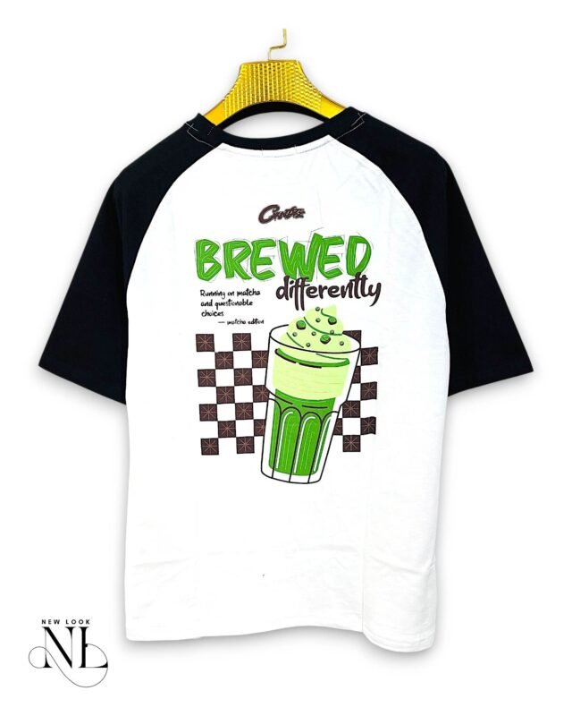 Men's Stylish Black Printed Oversize T-Shirt Streetwear