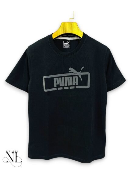 Black Printed Half Tshirt for Men Style Essential