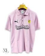 Lite Purple Printed Polo T-Shirt for Men Imported