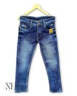 Best Stylish Glaucous Blue Denim Jeans Unique Color