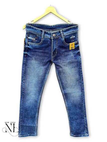 Best Stylish Glaucous Blue Denim Jeans Unique Color