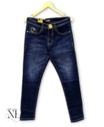 Classic Navy Blue Denim Basic Jeans Premium Quality
