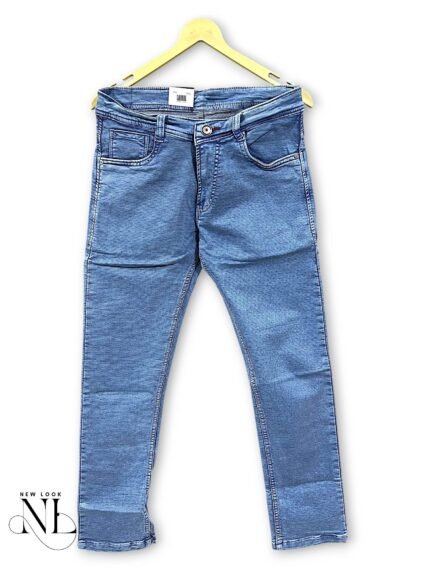 Classic Sky Blue Denim Basic Jeans Premium Quality