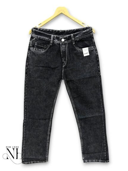 Trendy Dark Grey Baggy Jeans for Men & Essential
