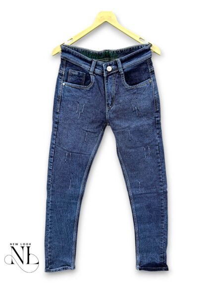 Denim Basic Blue Jeans for Men Classic Fit Quality