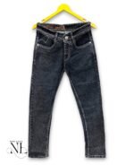 Classic Denim Dark Grey Basic Jeans for Men