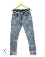 Casual Wear Basic Lite Grey Jeans for Men & Trendy
