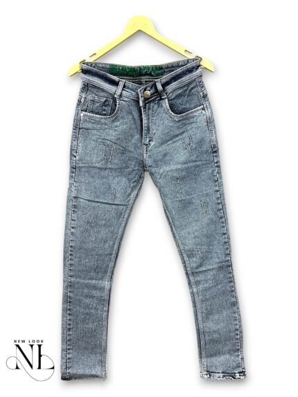 Casual Wear Basic Lite Grey Jeans for Men & Trendy