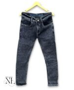 Stylish Dark Grey Basic Jeans for Men Premium Fit