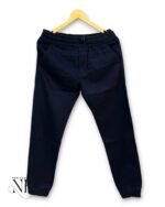 Navy Blue Cotton Cargo Pants for Men Streetwear Essential