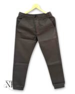 Lite Brown Cotton Cargo Pants for Men Utility Streetwear