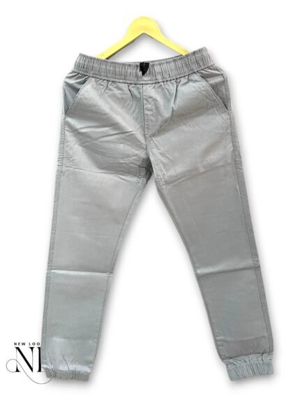Lite Grey Classic Korean Track Pant For Men