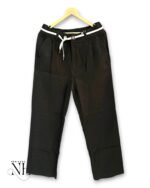 Stylish Dark Green Wide Leg Korean Pants & K-Fashion