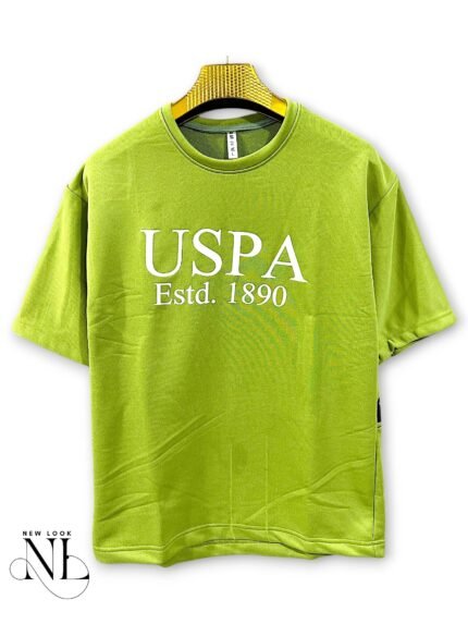 Olive Green Oversize T-Shirt for Men Streetwear Essential